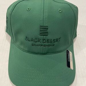 NWT Green Black Desert Championship PGA Cap / Hat